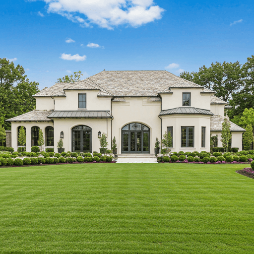 Beautifully landscaped luxury estate