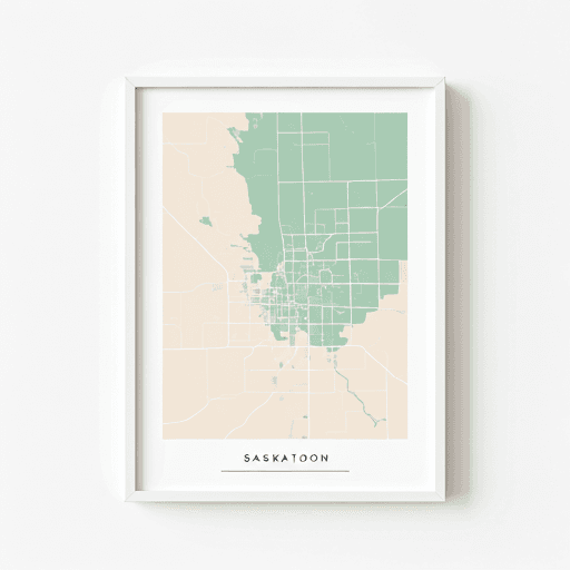 Saskatoon Map