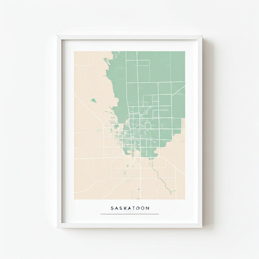Saskatoon Map